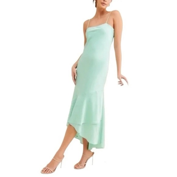 slim fit dress slacks Vintage Spaghetti Straps Sleeveless Mint Green Summer Holiday Dress P2 –  PreppyDress
